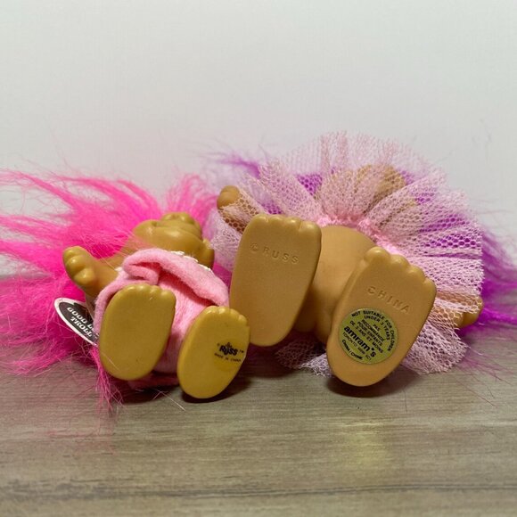 Russ Good Luck Trolls Doll Collectible Toys Vintage 1990s - Picture 7 of 8